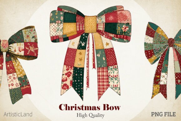 Christmas Bow Clipart Review for Brand Designers