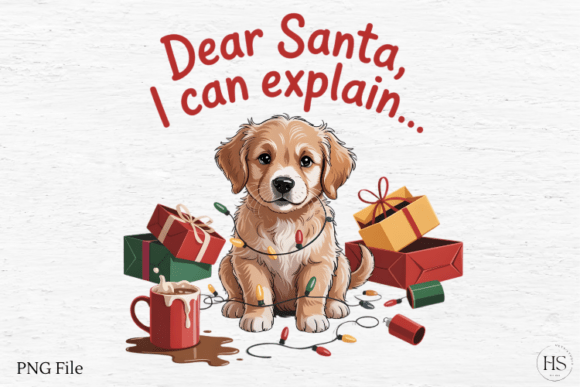 Christmas Dog Lover Golden Retriever Png Illustrations Review