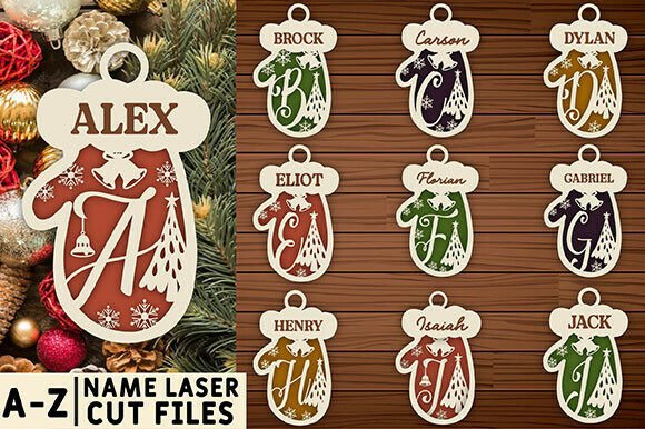 Christmas Gloves Ornaments Laser Cut Svg Review