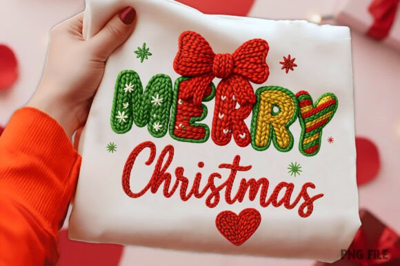 Crochet Yarn Merry Christmas Png: A Designer’s Review for Holiday Illustrations