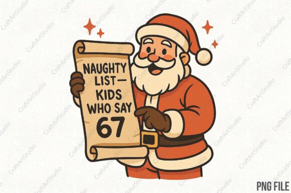 Funny Christmas 6 7 Six Seven Santa PNG: A Creator’s Review for Illustrations and Digital Products