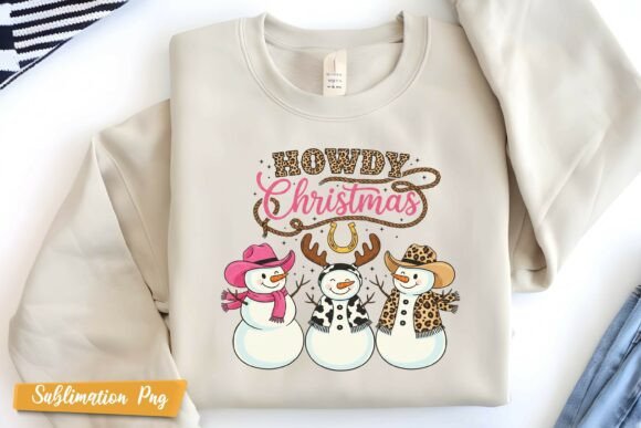 Howdy Christmas Cowgirl Western PNG Review