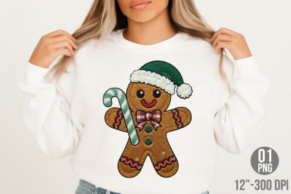 Knitted Gingerbread Png, Christmas Png Review