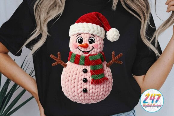 Pink Snowman PNG Girly Christmas Yarn Review