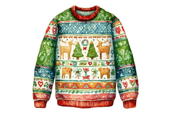 Ugly Christmas Sweater PNG Review