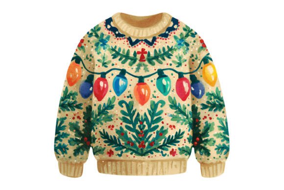 Ugly Light Bulbs Christmas Sweater Review