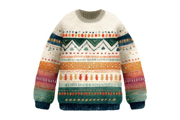 Ugly Sweater Christmas Lights Illustrations Review