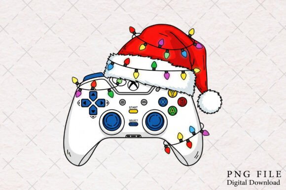 Video Game Controller Christmas PNG: A Review for Digital Product Sellers