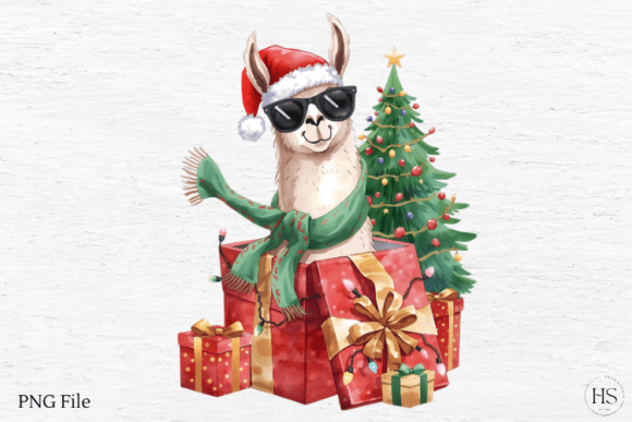 Watercolor Christmas Llama PNG: A Practical Review for Illustrations